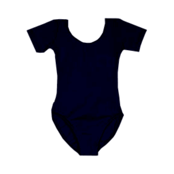 Navy Cap Sleeve leotards